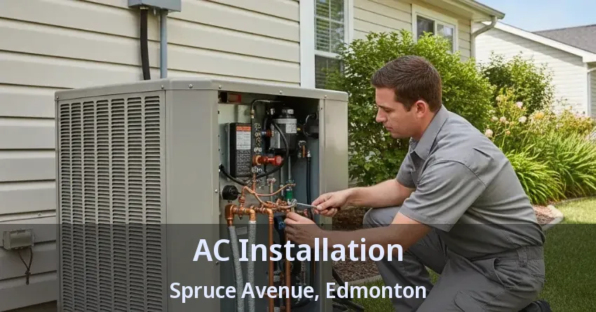 AC Installation Spruce Avenue, Edmonton - AB AC Installation Spruce Avenue, Edmonton - AB