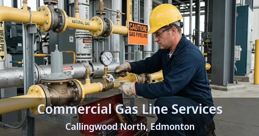 Commercial Gas Line Services Callingwood North, Edmonton - AB