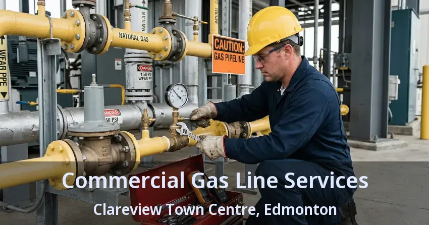 Commercial Gas Line Services Clareview Town Centre, Edmonton - AB Commercial Gas Line Services Clareview Town Centre, Edmonton - AB