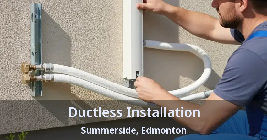 Ductless Installation Summerside, Edmonton - AB Ductless Installation Summerside, Edmonton - AB