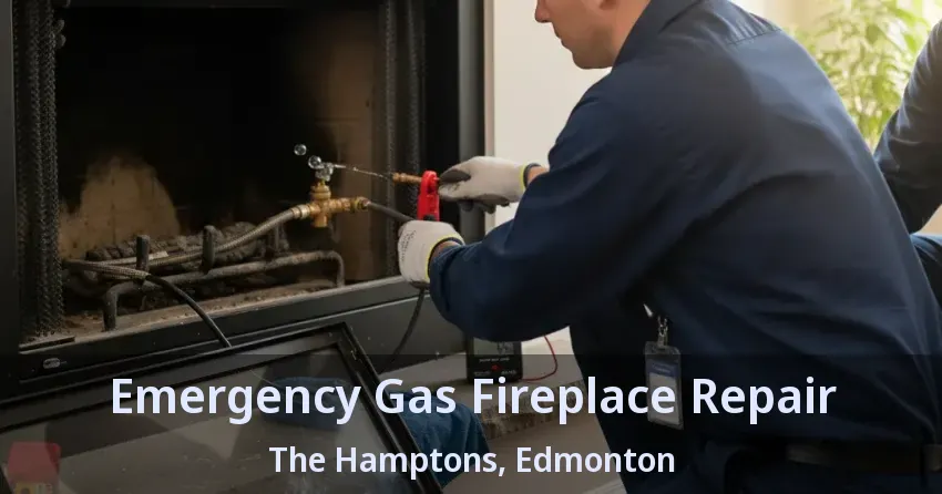 Emergency Gas Fireplace Repair The Hamptons, Edmonton - AB