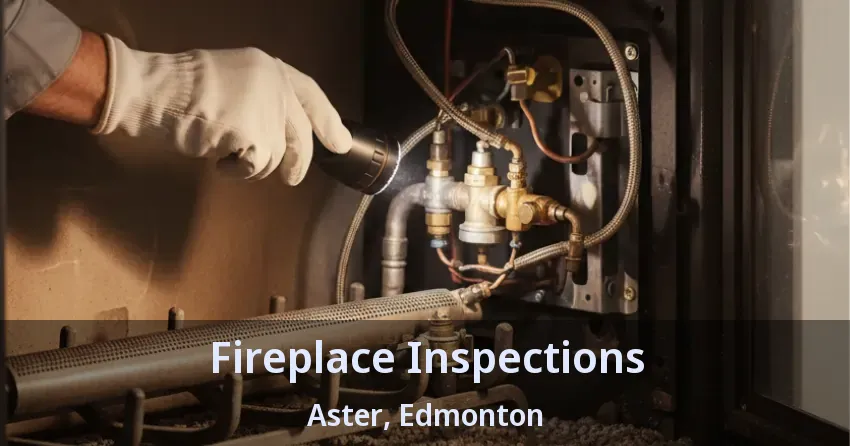 Fireplace Inspections Aster, Edmonton - AB