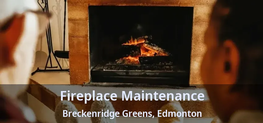 Fireplace Maintenance Breckenridge Greens, Edmonton - AB