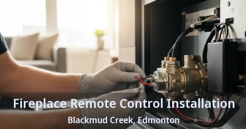 Fireplace Remote Control Installation Blackmud Creek, Edmonton - AB