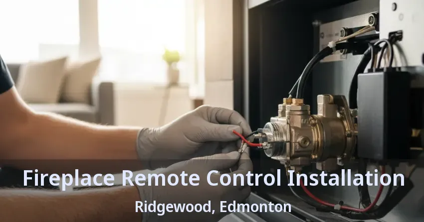 Fireplace Remote Control Installation Ridgewood, Edmonton - AB