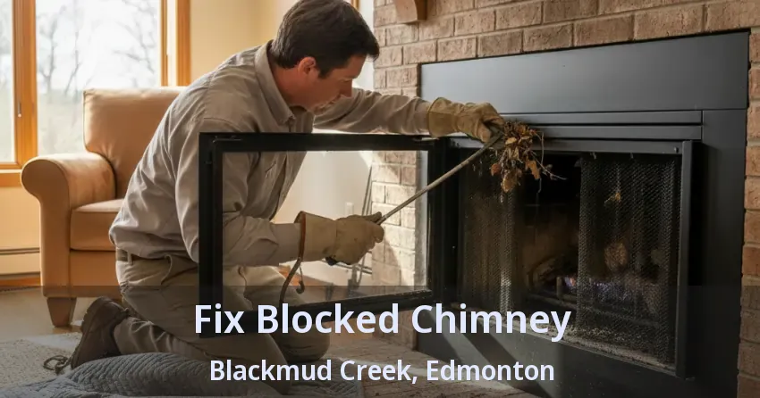 Fix Blocked Chimney Blackmud Creek, Edmonton - AB Fix Blocked Chimney Blackmud Creek, Edmonton - AB