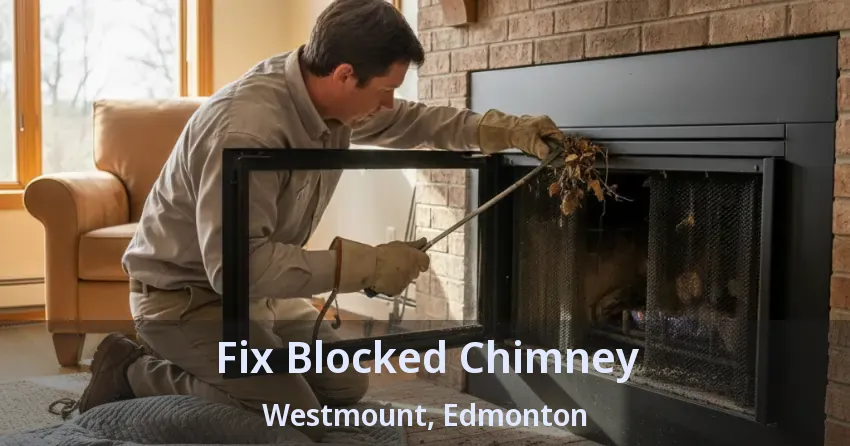 Fix Blocked Chimney Westmount, Edmonton - AB
