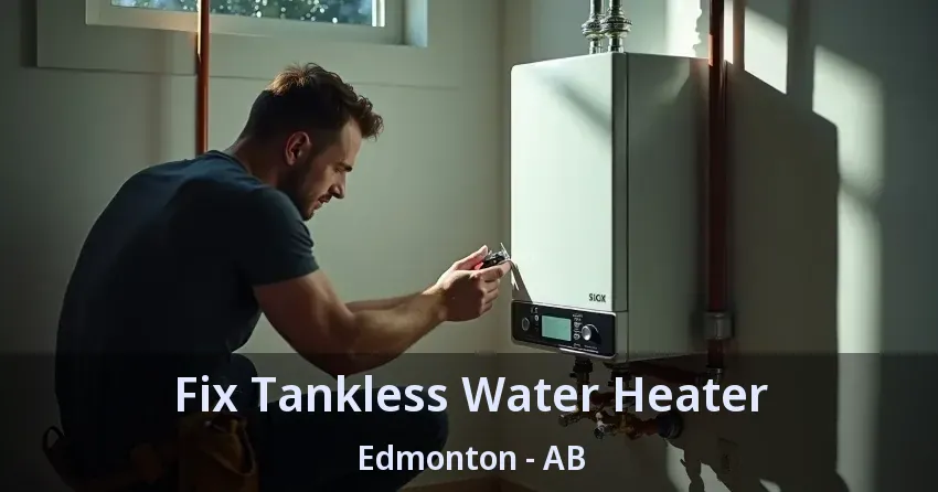 Fix Tankless Water Heater Edmonton - AB