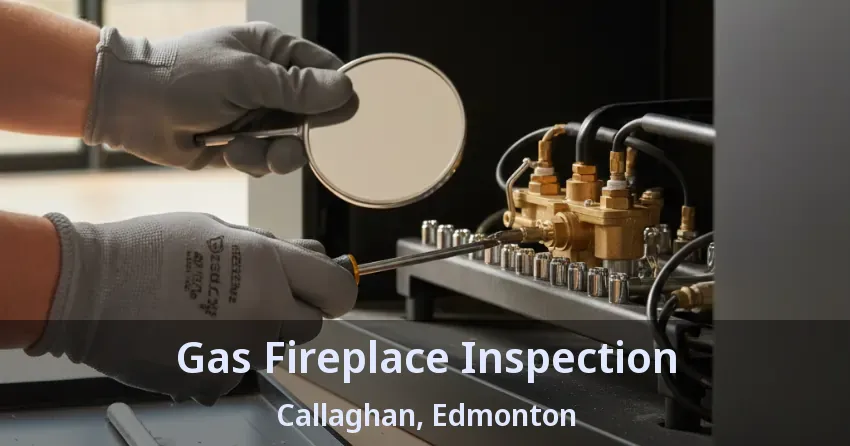 Gas Fireplace Inspection Callaghan, Edmonton - AB