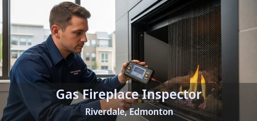 Gas Fireplace Inspector Riverdale, Edmonton - AB