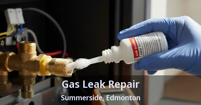 Gas Leak Repair Summerside, Edmonton - AB Gas Leak Repair Summerside, Edmonton - AB