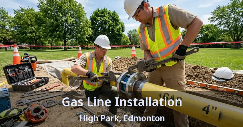 Gas Line Installation High Park, Edmonton - AB Gas Line Installation High Park, Edmonton - AB