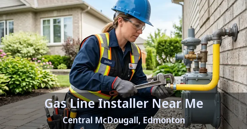 Gas Line Installer Near Me Central McDougall, Edmonton - AB