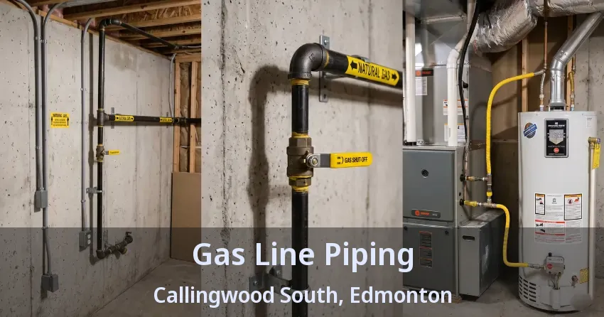 Gas Line Piping Callingwood South, Edmonton - AB