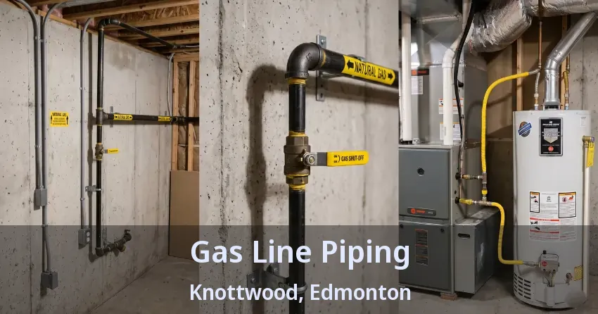 Gas Line Piping Knottwood, Edmonton - AB Gas Line Piping Knottwood, Edmonton - AB