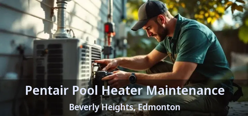 Pentair Pool Heater Maintenance Beverly Heights, Edmonton - AB Pentair Pool Heater Maintenance Beverly Heights, Edmonton - AB