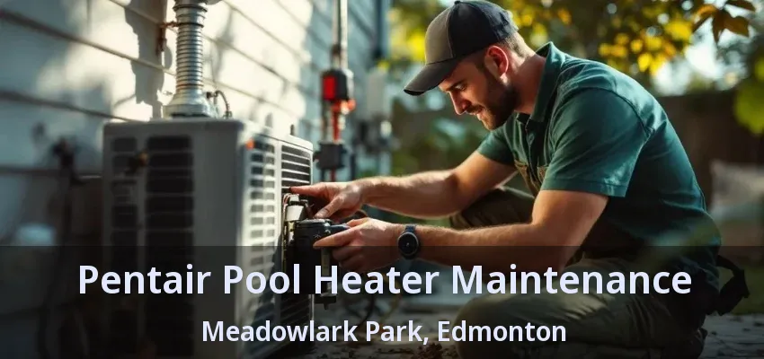 Pentair Pool Heater Maintenance Meadowlark Park, Edmonton - AB Pentair Pool Heater Maintenance Meadowlark Park, Edmonton - AB