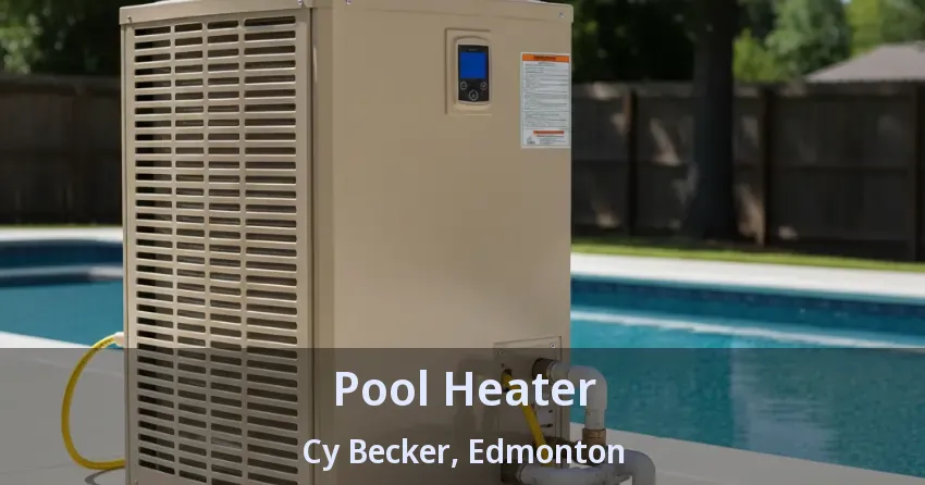 Pool Heater Cy Becker, Edmonton - AB