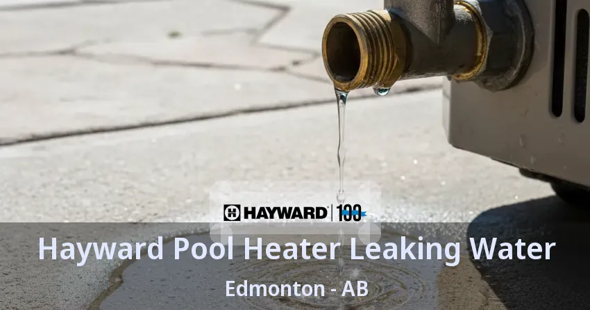 Hayward Pool Heater Leaking Water Edmonton - AB