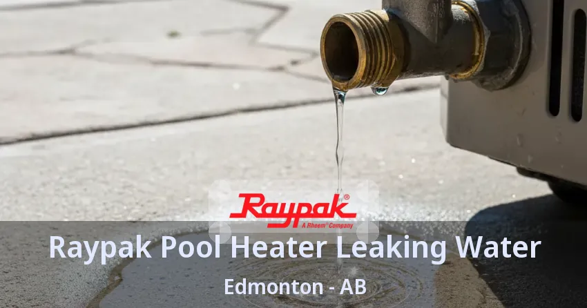 Raypak Pool Heater Leaking Water Edmonton - AB