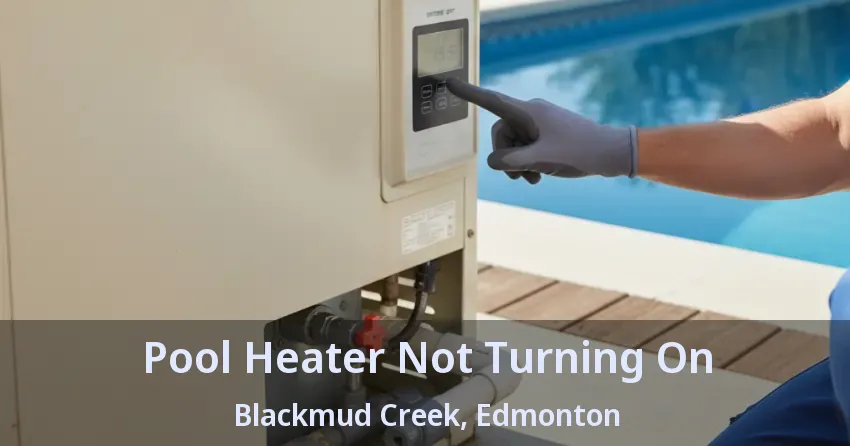 Pool Heater Not Turning On Blackmud Creek, Edmonton - AB Pool Heater Not Turning On Blackmud Creek, Edmonton - AB