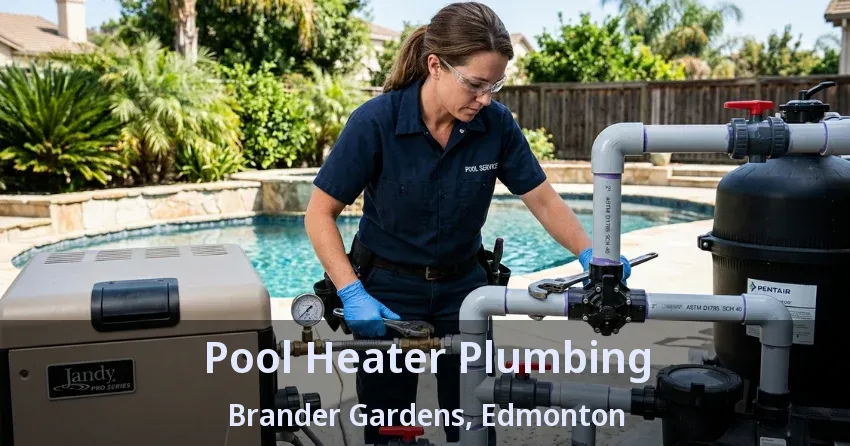 Pool Heater Plumbing Brander Gardens, Edmonton - AB