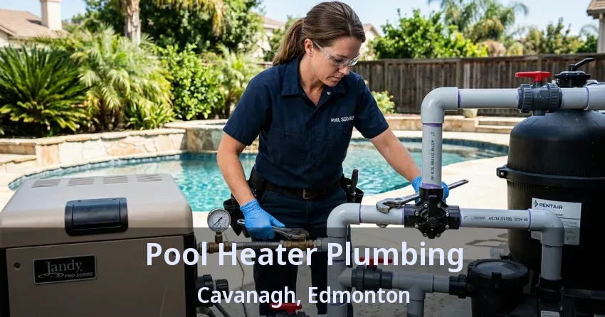 Pool Heater Plumbing Cavanagh, Edmonton - AB