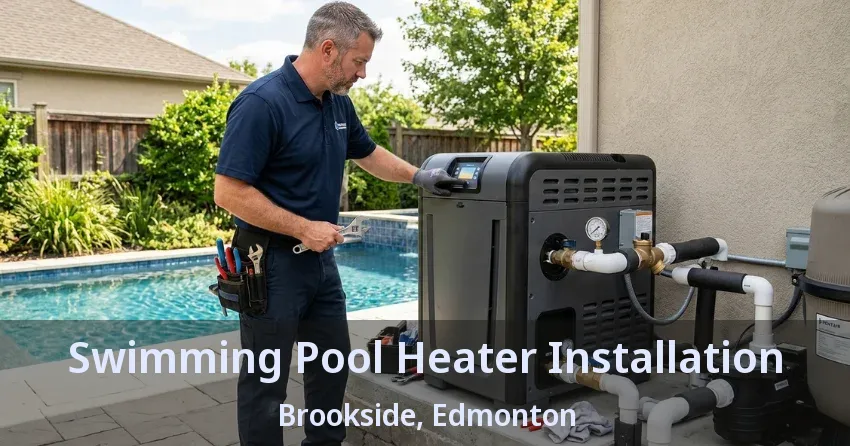 Swimming Pool Heater Installation Brookside, Edmonton - AB
