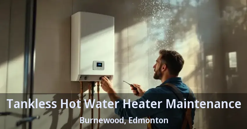 Tankless Hot Water Heater Maintenance Burnewood, Edmonton - AB