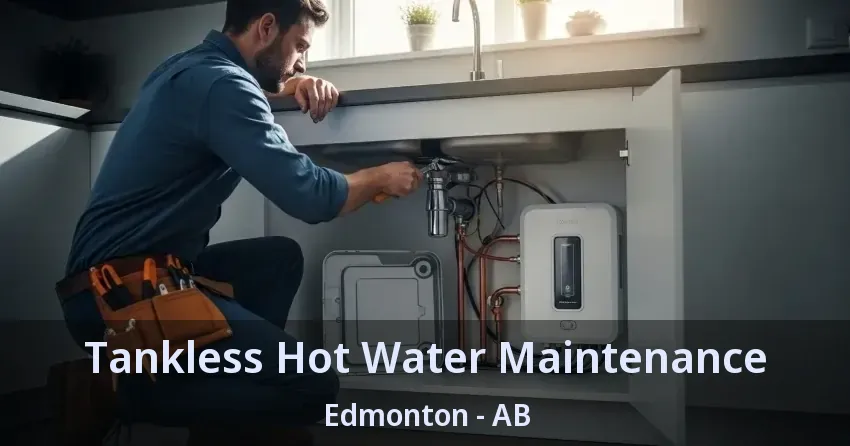 Tankless Hot Water Maintenance Edmonton - AB