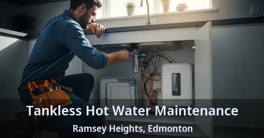 Tankless Hot Water Maintenance Ramsey Heights, Edmonton - AB Tankless Hot Water Maintenance Ramsey Heights, Edmonton - AB